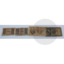 Serie 1 2 5 10 lire impero